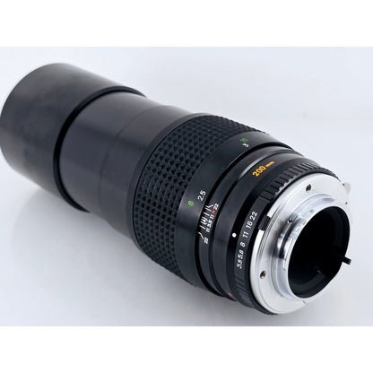 [Pre-owned] Minolta MC Tele Rokkor-QF 200mm F3.5 MF Telephoto Lens — Near MINT — Japan #3491