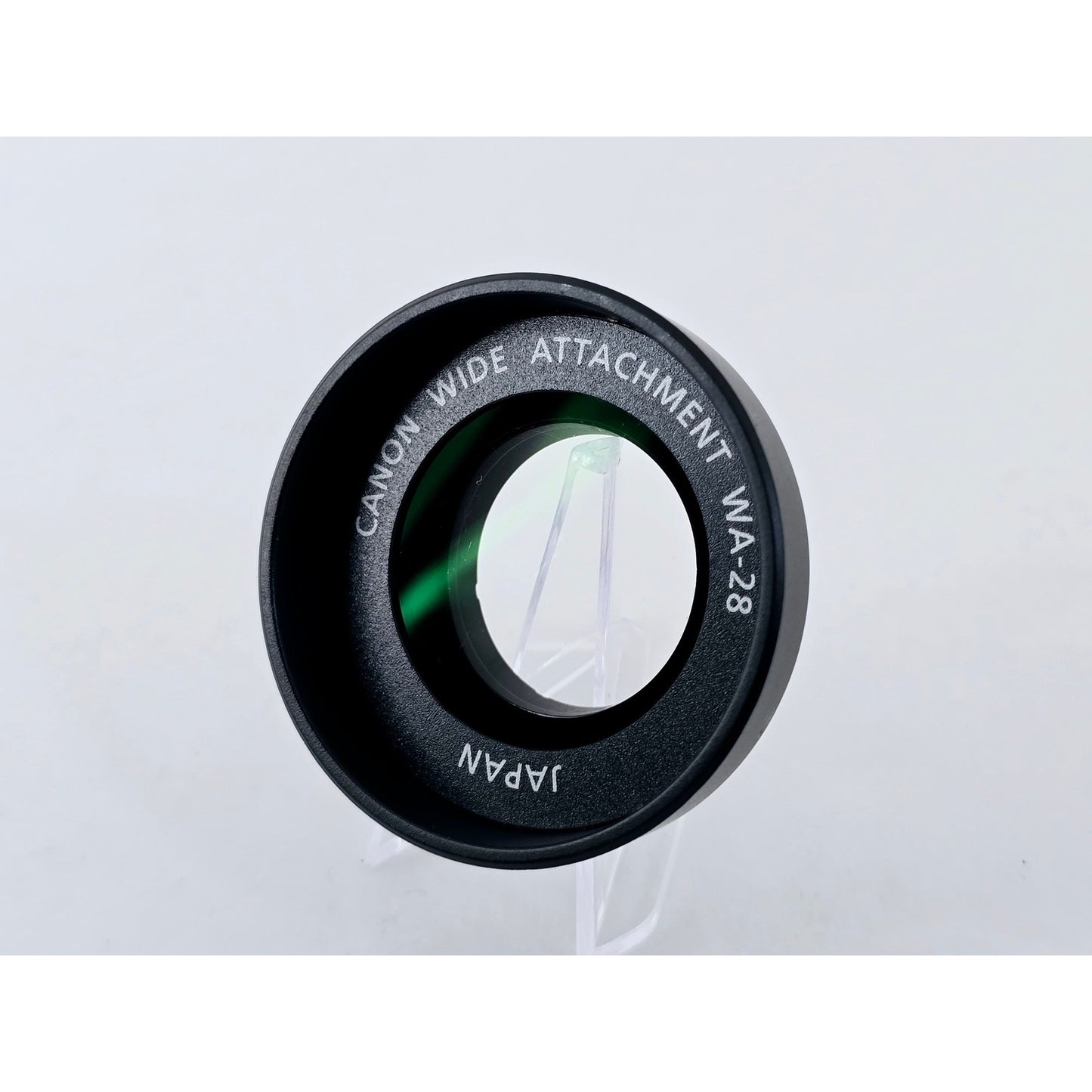 [Pre-owned] Canon WA-28 Wide Attachment Lens for Camcorder — Near MINT — Japan #3842