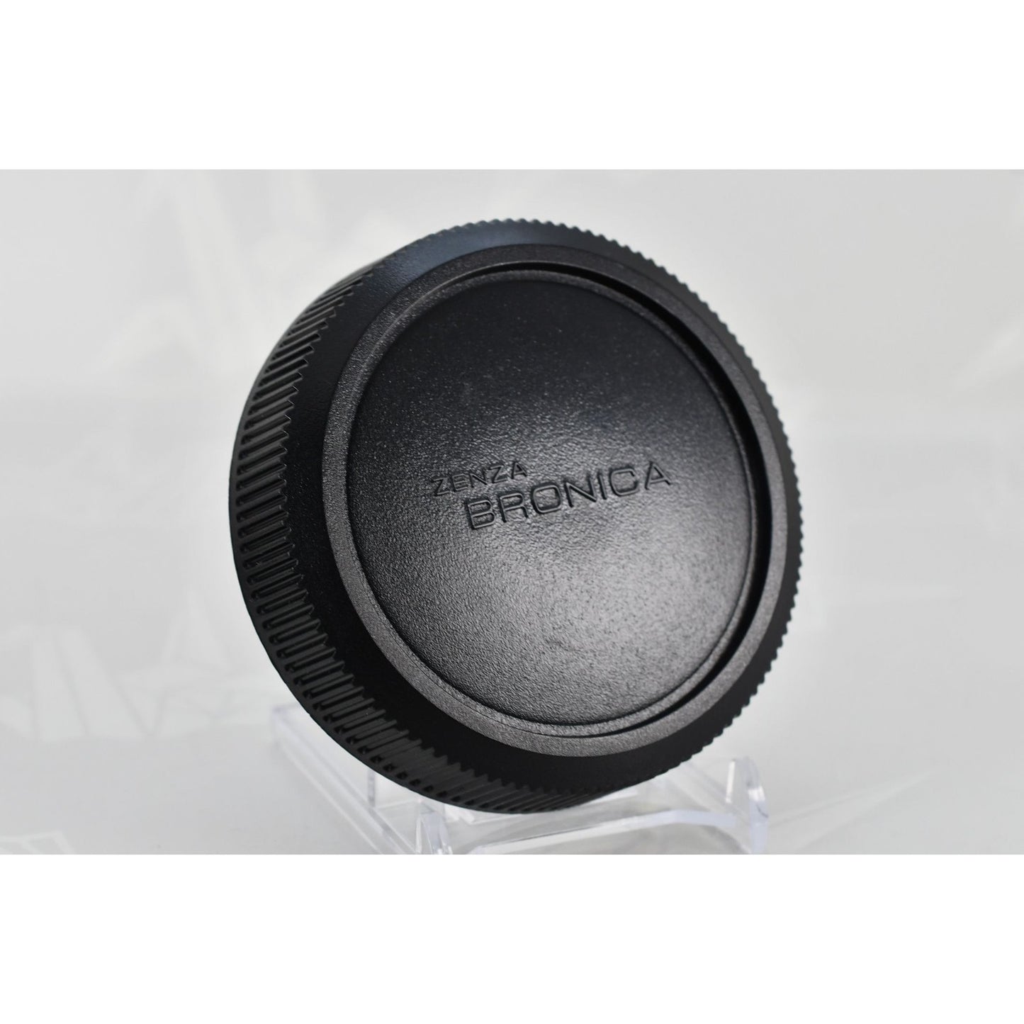 [Pre-owned] Zenza Bronica ETR Body Cap & Rear Lens Cap — Top MINT — Japan #2186