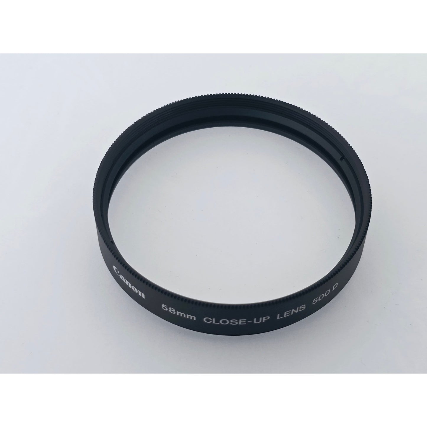 [Pre-owned] Canon 58mm Close-up Lens 500D Macro Filter for EF FD Lens — MINT — Japan #4634