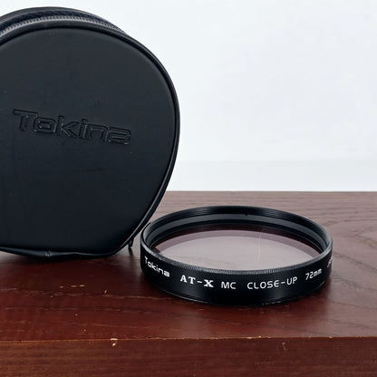 [Pre-owned] Tokina AT-X 72mm MC Close-Up Lens Filter Macro Attachment — Mint — Japan #5599