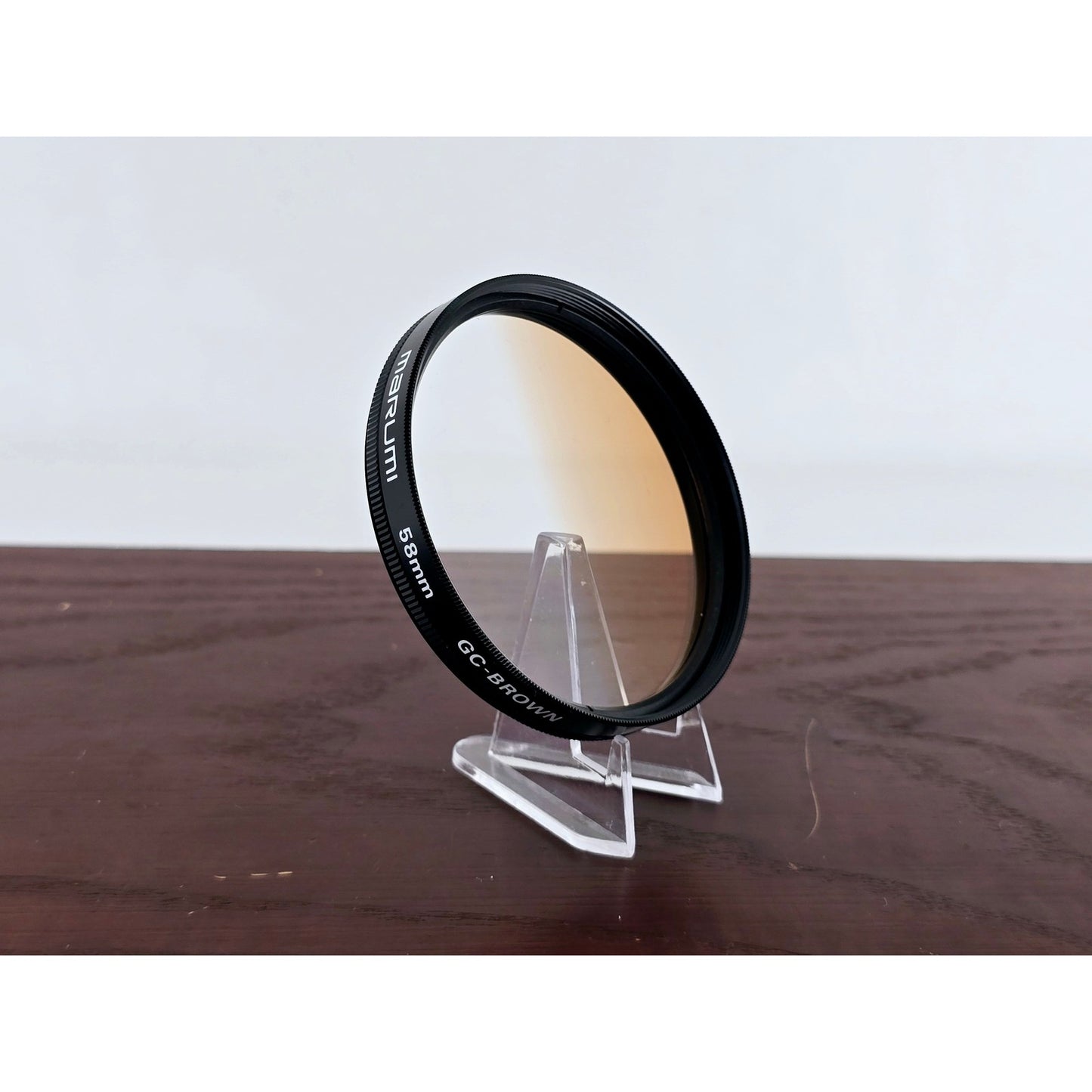 [Pre-owned] Marumi 58mm GC-Brown Lens Filter — Near MINT — Japan #4140