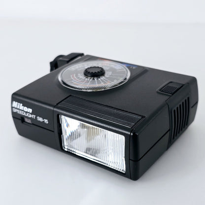 [Pre-owned] Nikon Speedlight SB-15 Compact Shoe Mount Flash for F3 FM2 FE2 — Mint — Japan #5414