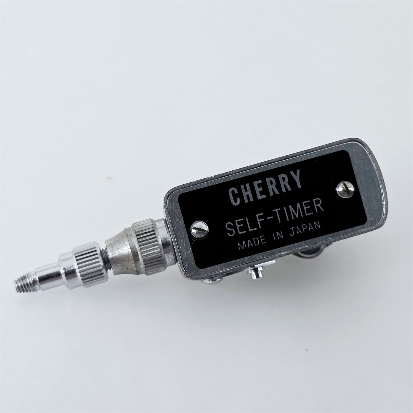 [Pre-owned] CHERRY Self Timer Mechanical Cable Shutter Release for Leica — Sold as-is — Japan #5479