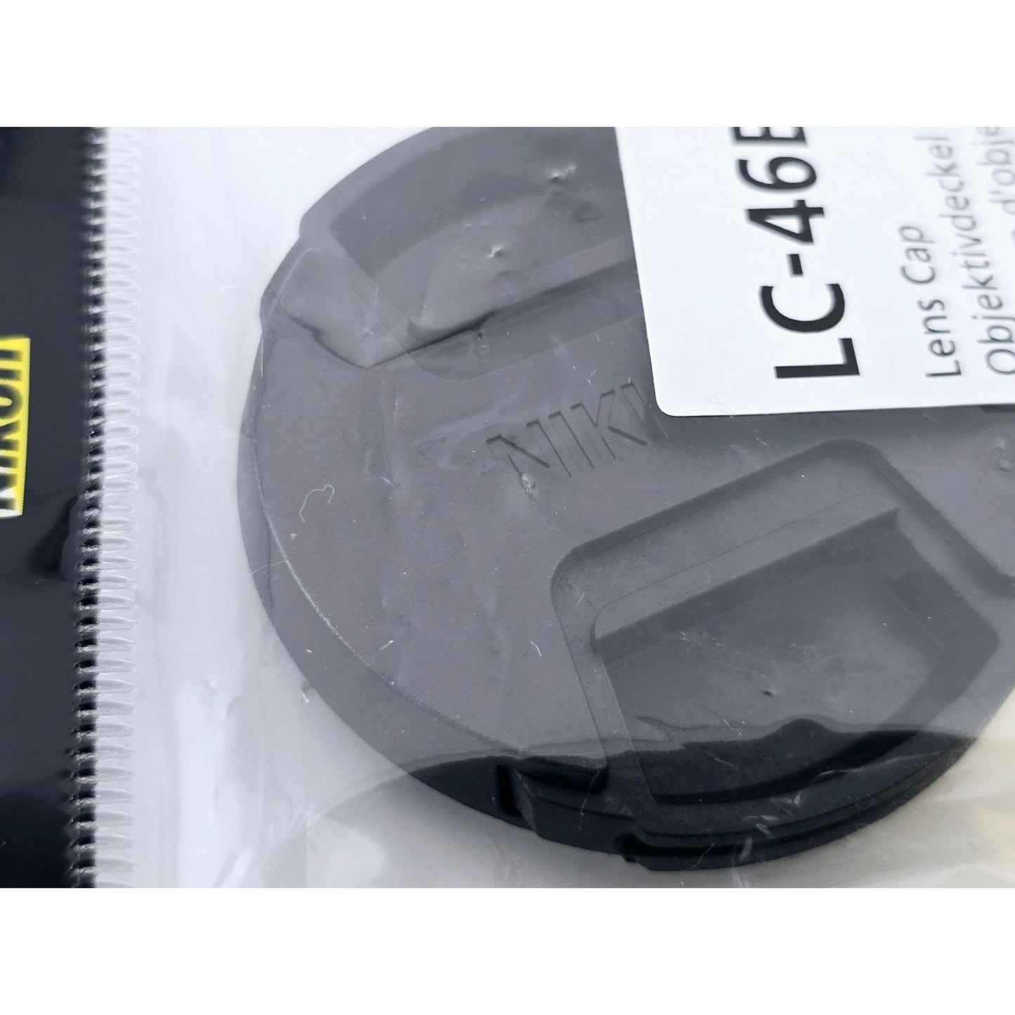 [Pre-owned] Nikon Genuine LC-46B Front Lens Cap — Unused — Japan #4788