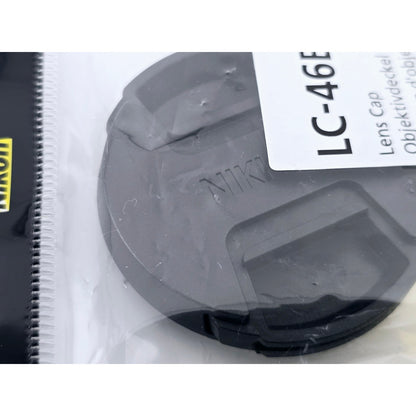 [Pre-owned] Nikon Genuine LC-46B Front Lens Cap — Unused — Japan #4788