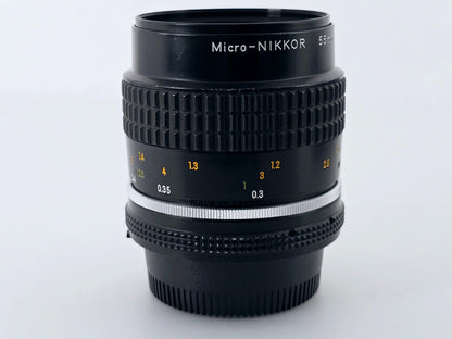 🌸[Near MINT] Nikon Ai-s Micro Nikkor 55mm F2.8 Macro MF Lens Genuine From Japan