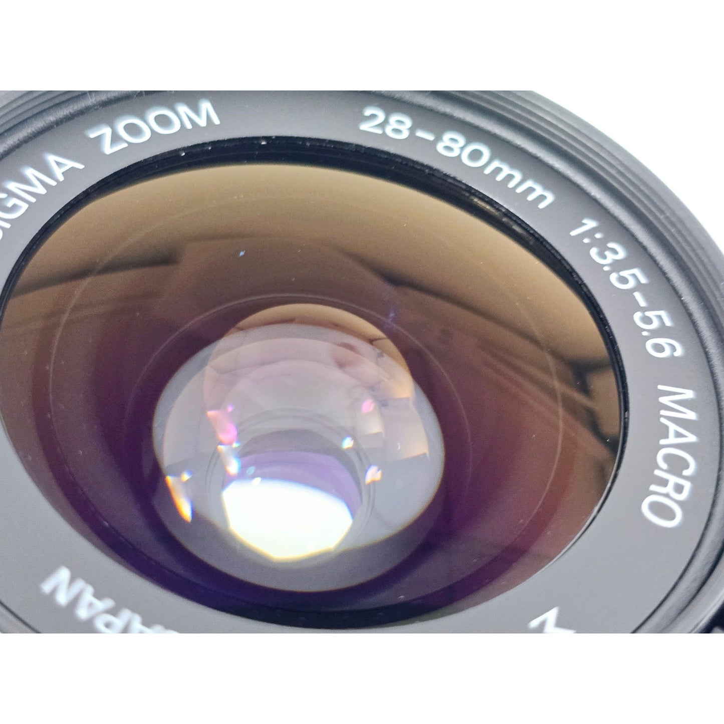 [Pre-owned] Sigma Zoom 28-80mm F3.5-5.6 Aspherical Macro Lens for Nikon F — Near MINT — Japan #4949