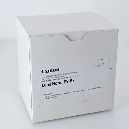 [Pre-owned] Canon ES-83 Lens Hood for RF 50mm f/1.2L USM — Top Mint — Japan #5281