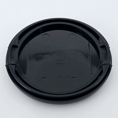 [Pre-owned] Canon E-72U 72mm Front Lens Cap (Ultrasonic EF USM) — Mint — Japan #5540