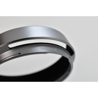 [Pre-owned] Fujifilm LH-X100 Lens Hood & AR-X100 Adapter Ring for FinePix X100 — Unused — Japan #2446