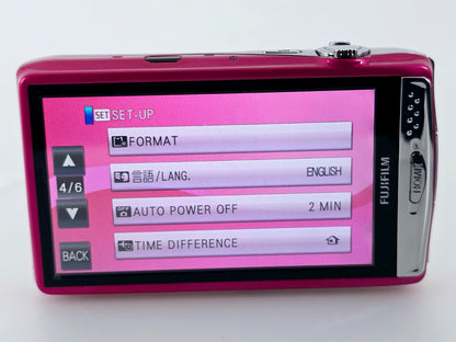 🌸[Near MINT] Fujifilm FinePix Z950EXR Pink 16.0MP Compact Digital Camera Japan