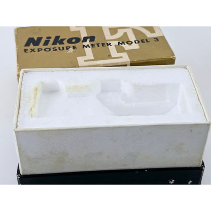 [Pre-owned] Genuine Nikon F Exposure Meter Model 3 — Near MINT+++ — Japan #4366