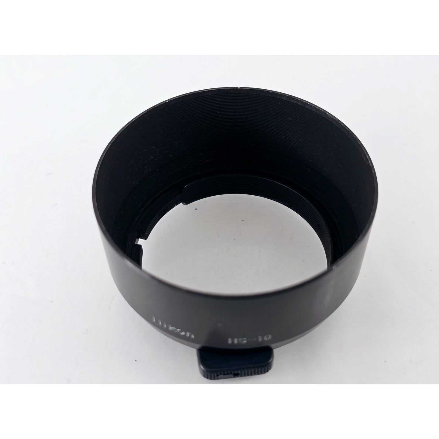 [Pre-owned] Nikon HS-10 Metal Lens Hood for 85mm f2 & 105mm f2.5 — Near MINT — Japan #2925