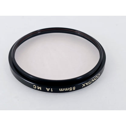 [Pre-owned] Contax 55mm 1A MC Lens Filter — Near MINT — Japan #3656