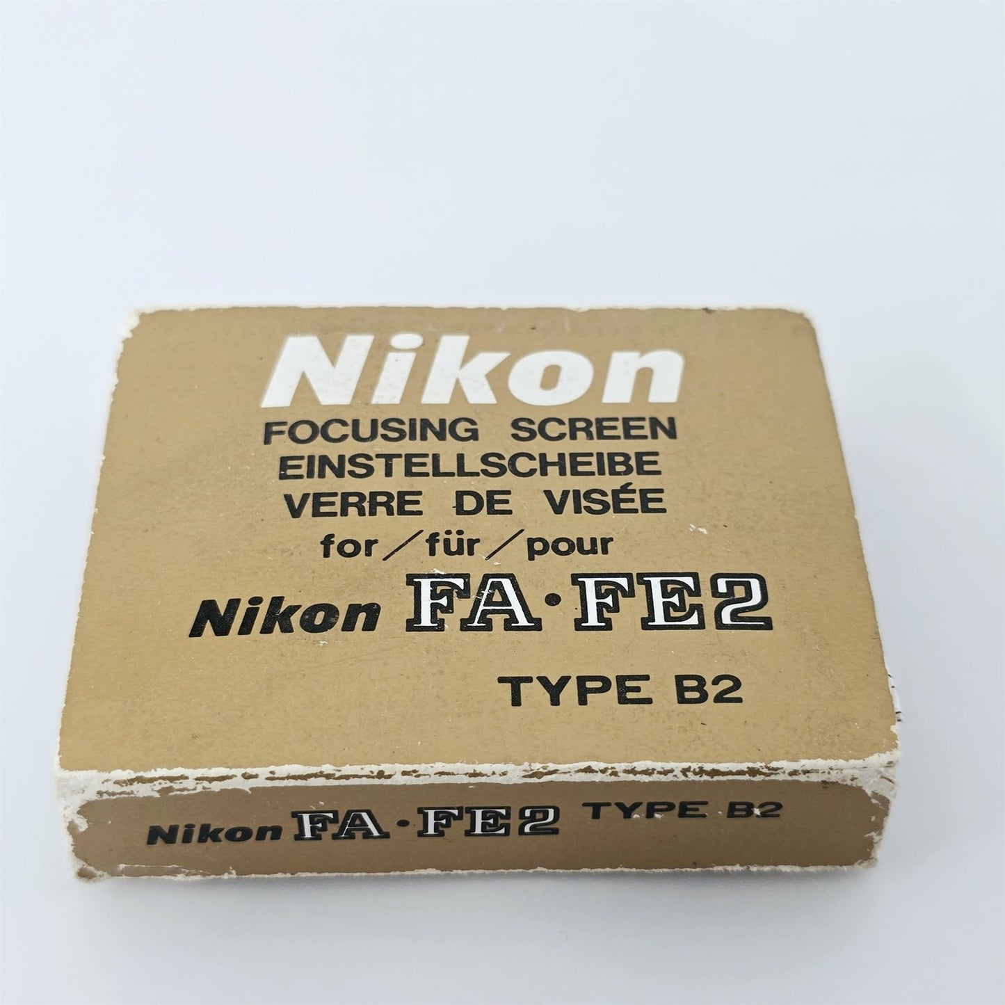 [Pre-owned] Genuine Nikon Focusing Screen Type B2 for FE2 FA FM2 — Mint — Japan #5487