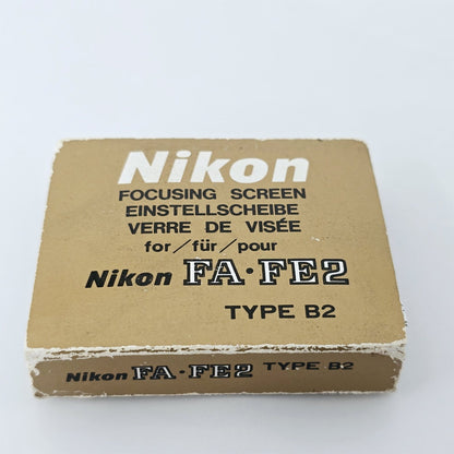 [Pre-owned] Genuine Nikon Focusing Screen Type B2 for FE2 FA FM2 — Mint — Japan #5487