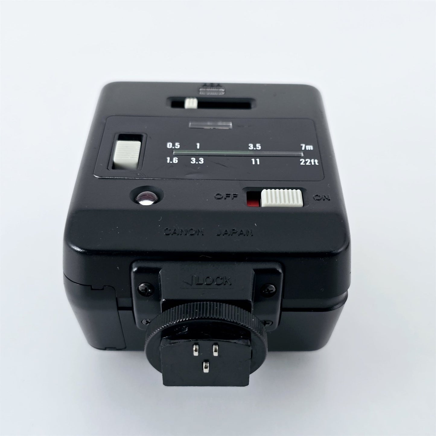[Pre-owned] Canon Speedlite 166A Shoe Mount Flash for AE-1 A-1 — Near Mint — Japan #5356