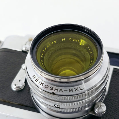[Pre-owned] Aires 35 IIIC Rangefinder 35mm Film Camera Silver — Excellent+++++ — Japan #5656