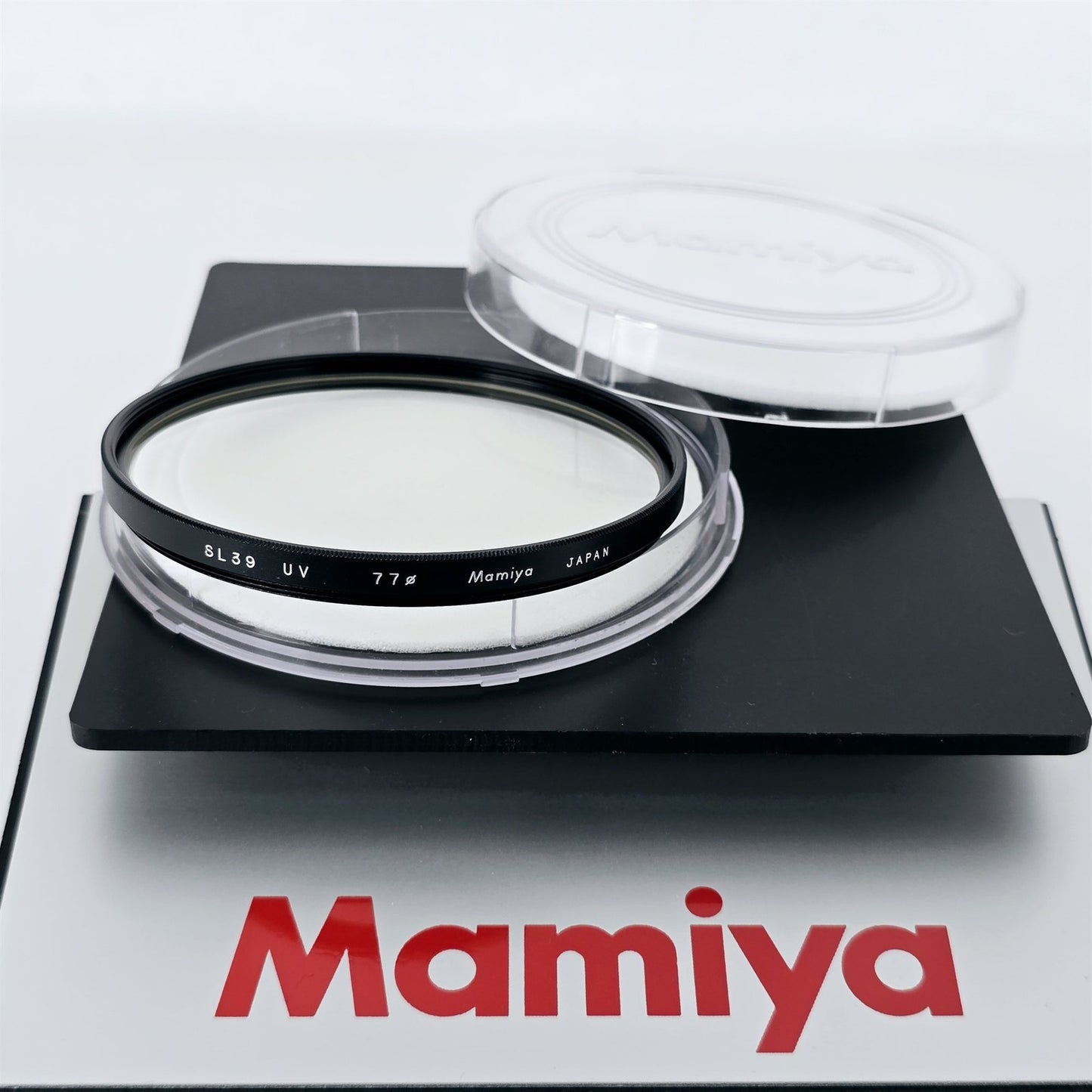 [Pre-owned] Genuine Mamiya SL39 UV 77mm Lens Protective Filter — Mint — Japan #5425