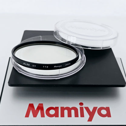 [Pre-owned] Genuine Mamiya SL39 UV 77mm Lens Protective Filter — Mint — Japan #5425
