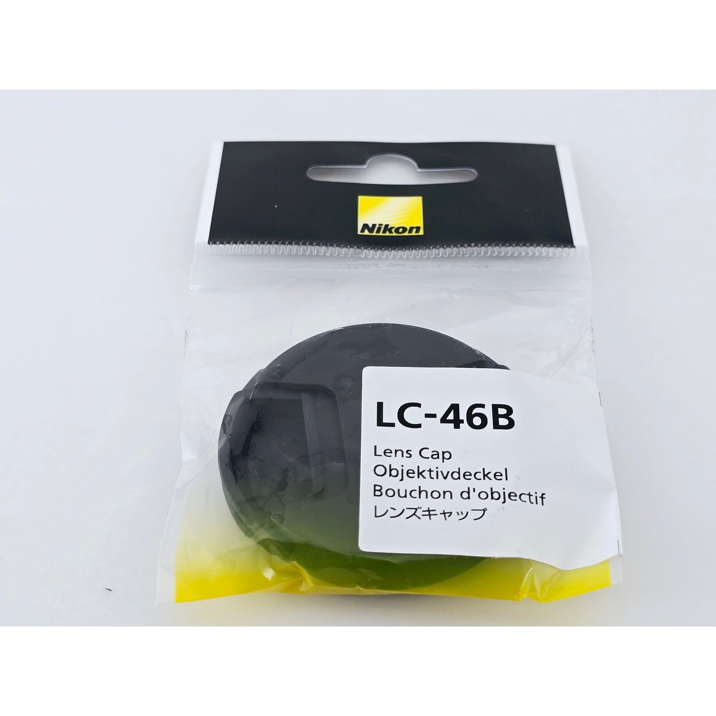 [Pre-owned] Nikon Genuine LC-46B Front Lens Cap — Unused — Japan #4788