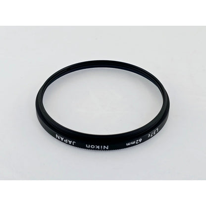 [Pre-owned] Nikon L37c 62mm UV Lens Filter (Set of 2) — Near MINT — Japan #4138