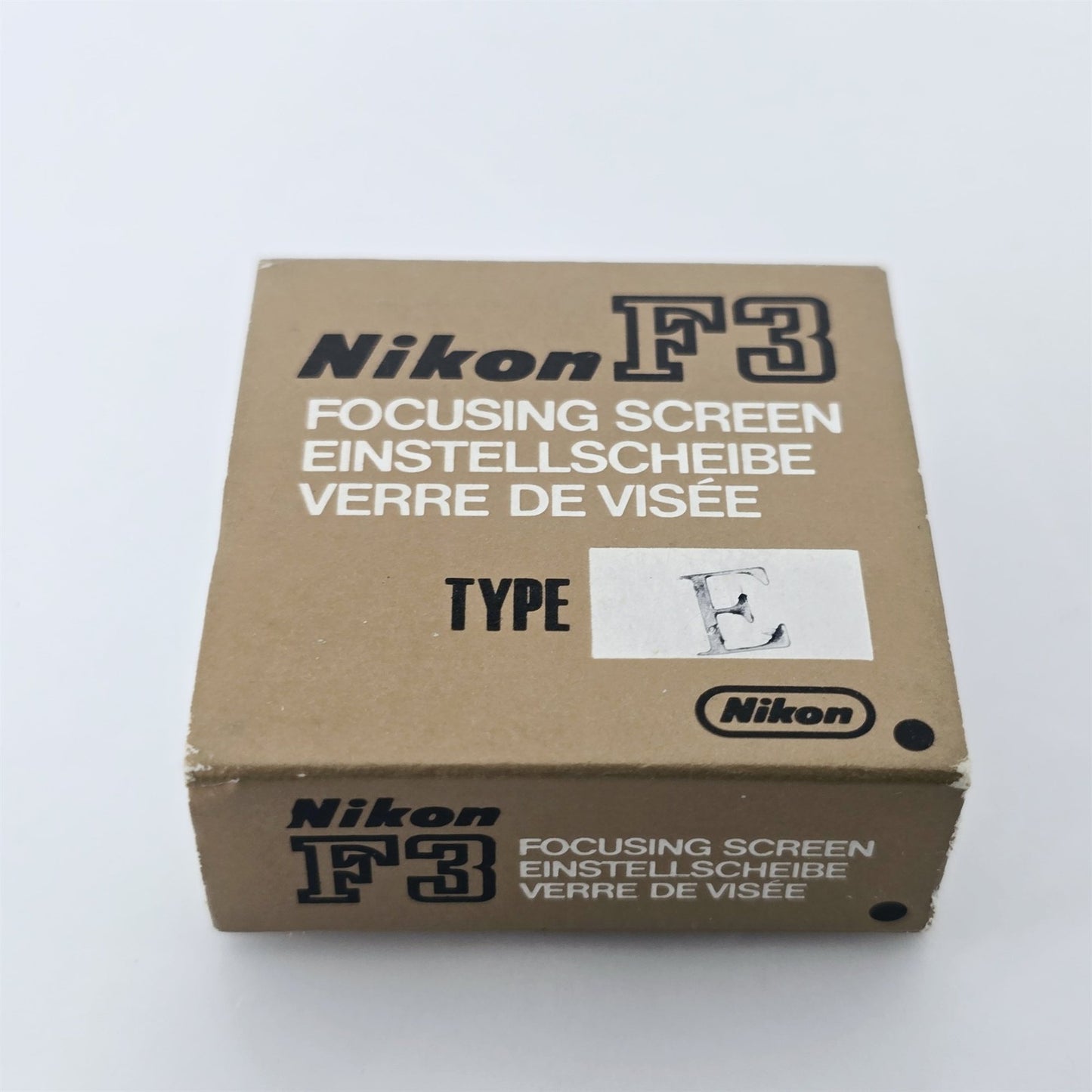 [Pre-owned] Nikon Focusing Screen Type E Red Dot for F3 F3HP F3/T — Unused — Japan #5423
