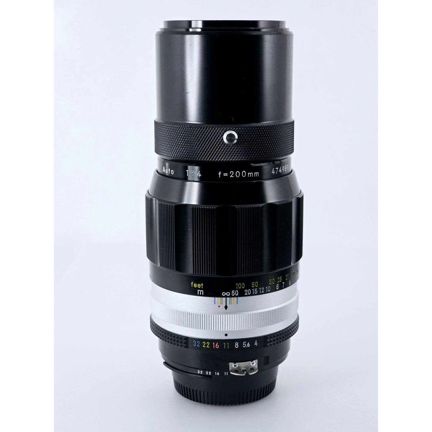 [Pre-owned] Nikon Nikkor Q Auto 200mm F4 Ai Converted Telephoto Lens — Near MINT — Japan #4410