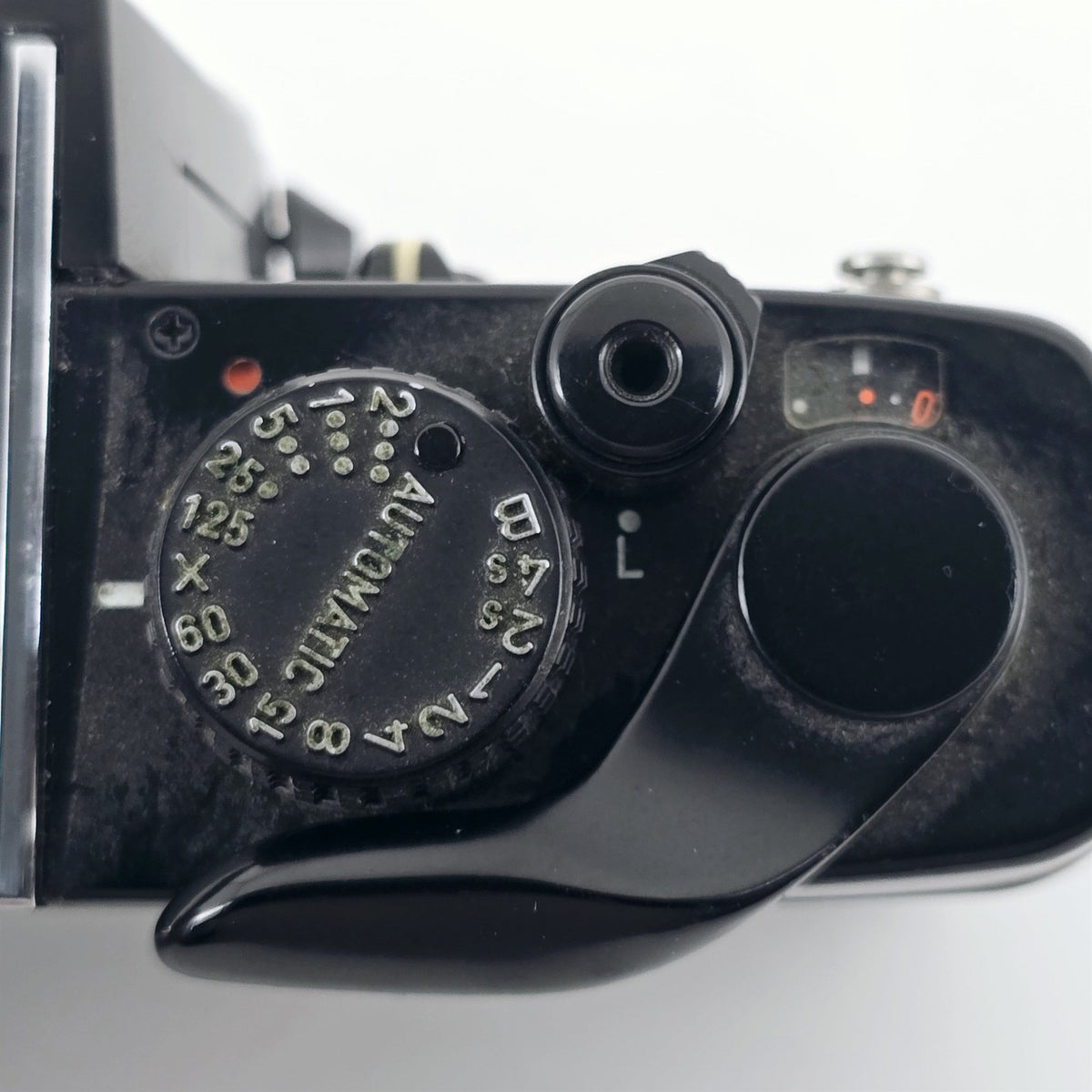 [Pre-owned] Pentax LX 35mm SLR Film Camera Body (Black) — For Parts or Repair — Japan #5744