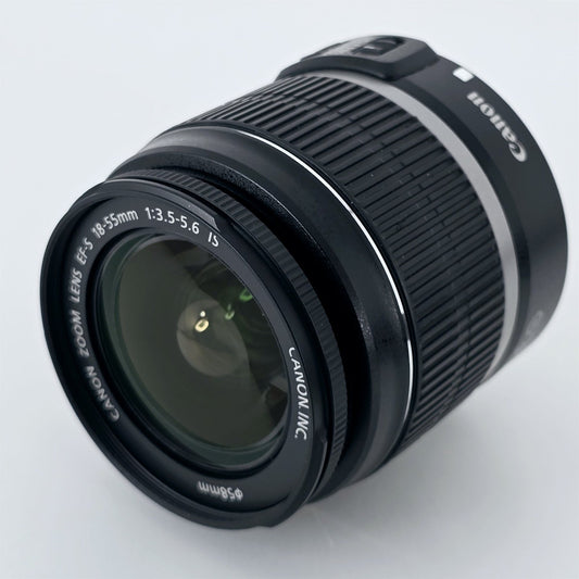 [Pre-owned] Canon Zoom EF-S 18-55mm F3.5-5.6 IS AF Lens — Near Mint+++ — Japan #5774