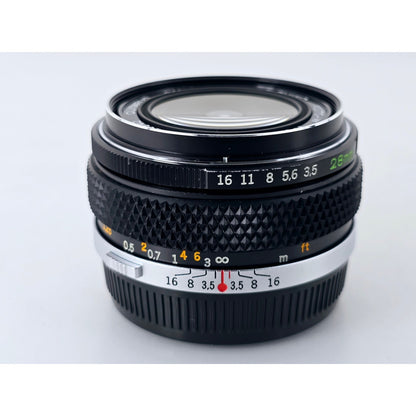 [Pre-owned] Olympus G.Zuiko Auto-W 28mm F3.5 MF Lens — Near MINT — Japan #4363