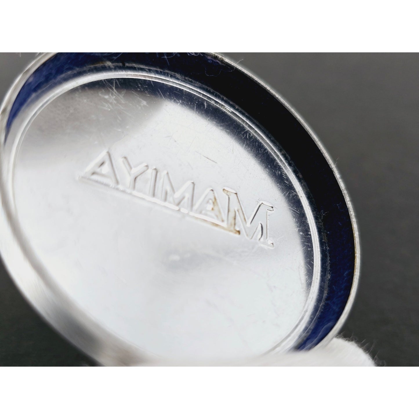 [Pre-owned] Mamiya Metal Front Lens Cap 42mm Push-on — Near MINT — Japan #2544