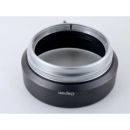 [Pre-owned] Canon 60mm Metal Lens Hood for FL 35mm F2.5 — Near MINT — Japan #4067