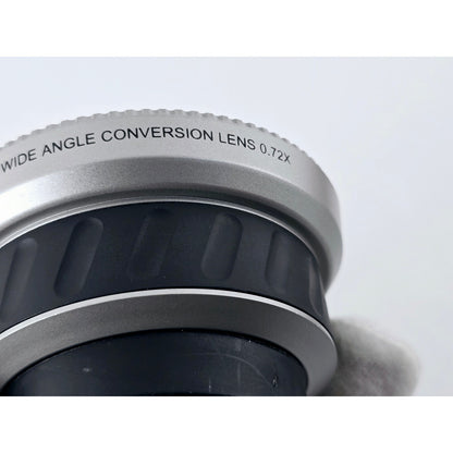 [Pre-owned] Raynox DCR-720 Wide Conversion Lens 0.72X for Video Camera — MINT — Japan #4776