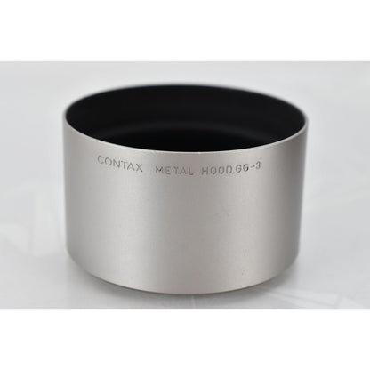 [Pre-owned] Contax Metal Lens Hood GG-3 for Zeiss Sonnar 90mm f2.8 (Genuine) — MINT — Japan #2193