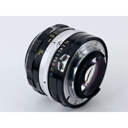[Pre-owned] Nikon Non-Ai Nikkor-S.C Auto 50mm f/1.4 MF Lens — Near MINT — Japan #3119