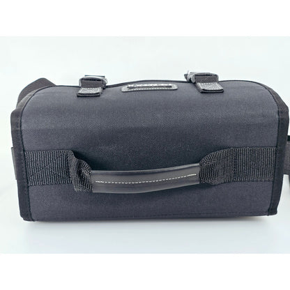[Pre-owned] Genuine Pentax Camera Lens Shoulder Bag Nylon Black — MINT — Japan #4789