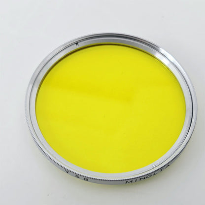 [Pre-owned] Minolta Y48 55mm Yellow Lens Filter — Mint — Japan #5704