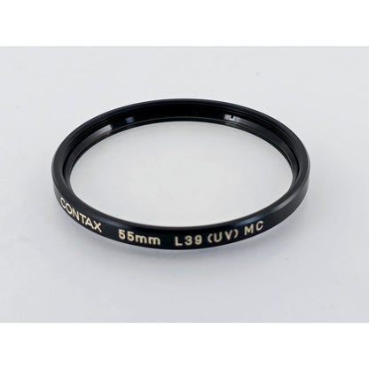 [Pre-owned] Contax 55mm L39 (UV) MC Lens Filter — MINT — Japan #3655