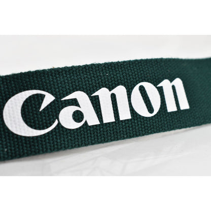 [Pre-owned] Canon EOS Genuine Neck Shoulder Wide Strap 1.57in (4cm) — Unused — Japan #2352