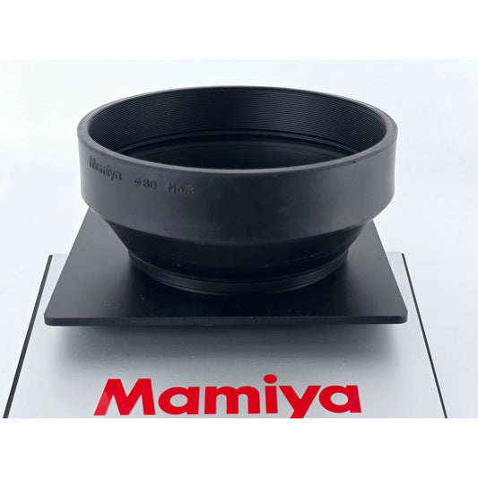 [Pre-owned] Mamiya Φ80 80mm No.3 Rubber Lens Hood for 360/500mm RB/RZ67 — Near MINT — Japan #3612