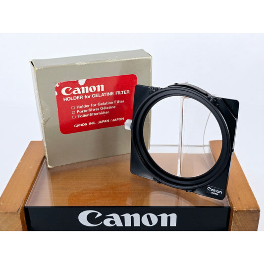 [Pre-owned] Canon Holder for Gelatin Filter — Top MINT — Japan #2947