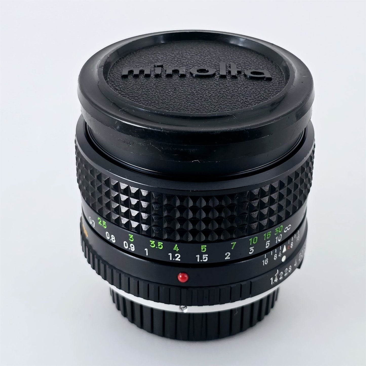 [Pre-owned] Minolta MC Rokkor-PG 50mm f/1.4 MF Standard Prime Lens — Mint — Japan #5362
