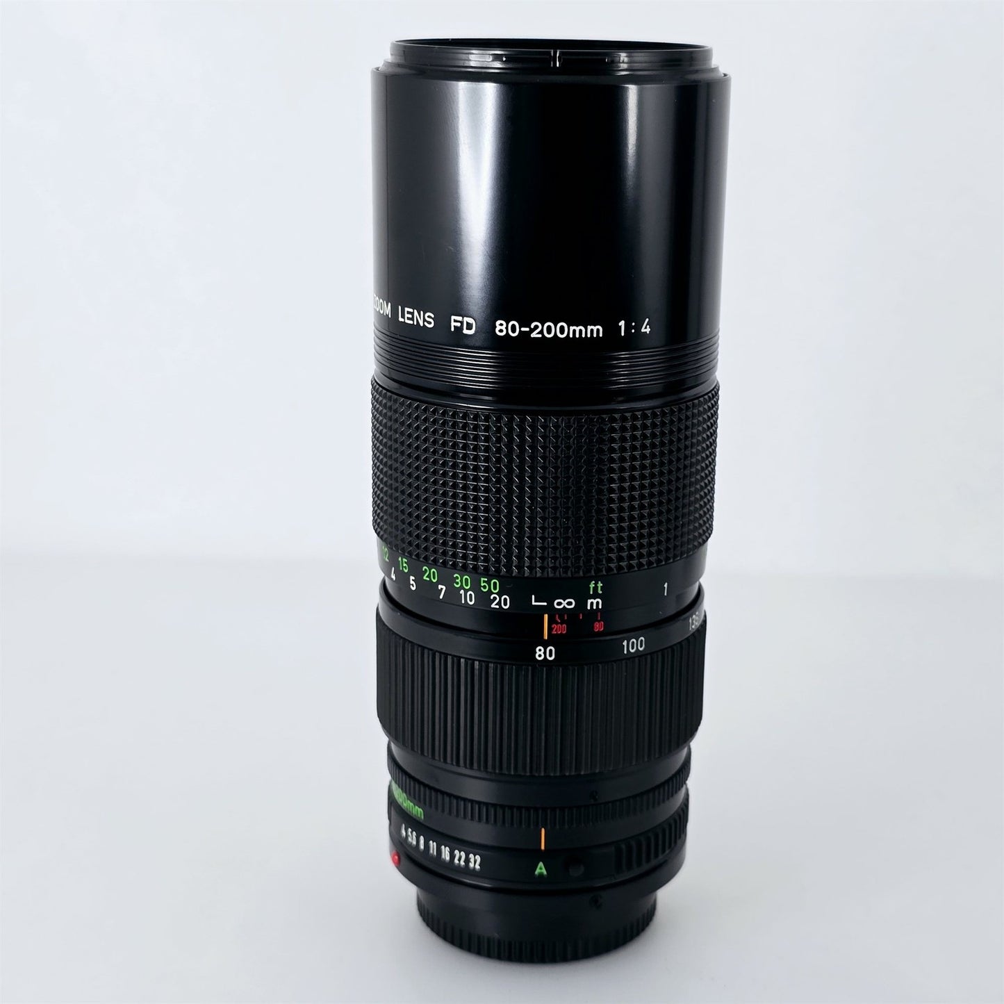 [Pre-owned] Canon New FD 80-200mm f/4 MF Telephoto Zoom Lens — Near Mint — Japan #5392