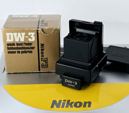 [Pre-owned] Genuine Nikon DW-3 Waist Level Finder for F3 F3HP F3T — Mint — Japan #5546