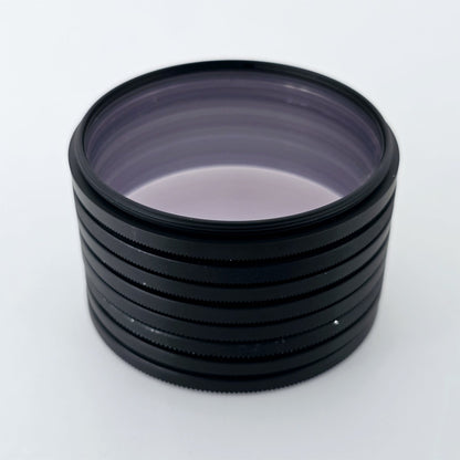 [Pre-owned] Genuine Nikon L37c L1Bc 62mm Lens Filter Set (8 pcs) — Near Mint — Japan #5451