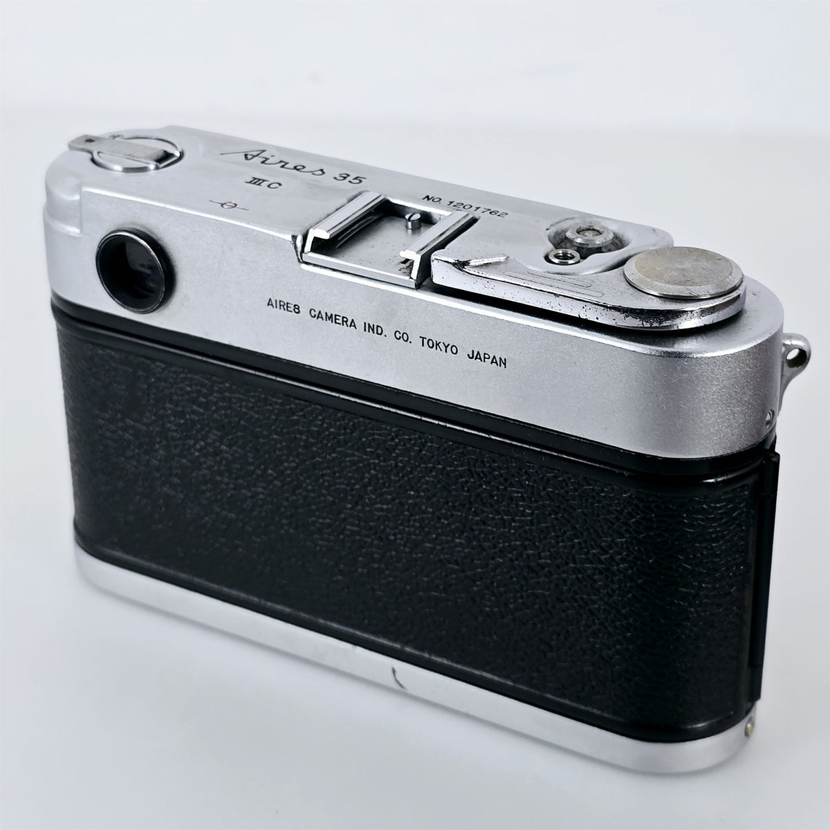 [Pre-owned] Aires 35 IIIC Rangefinder 35mm Film Camera Silver — Excellent+++++ — Japan #5656
