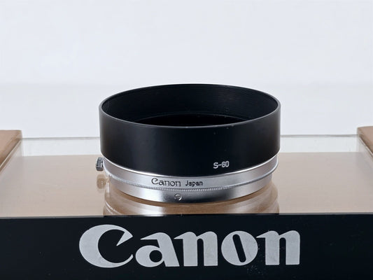 [Pre-owned] Canon Type S-60 60mm Lens Hood for FL 55mm 58mm Lenses — Near Mint — Japan #5049