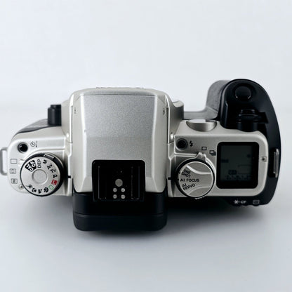 [Pre-owned] Canon EOS 55 ELAN II Silver 35mm AF SLR Film Camera Body — Mint — Japan #5350